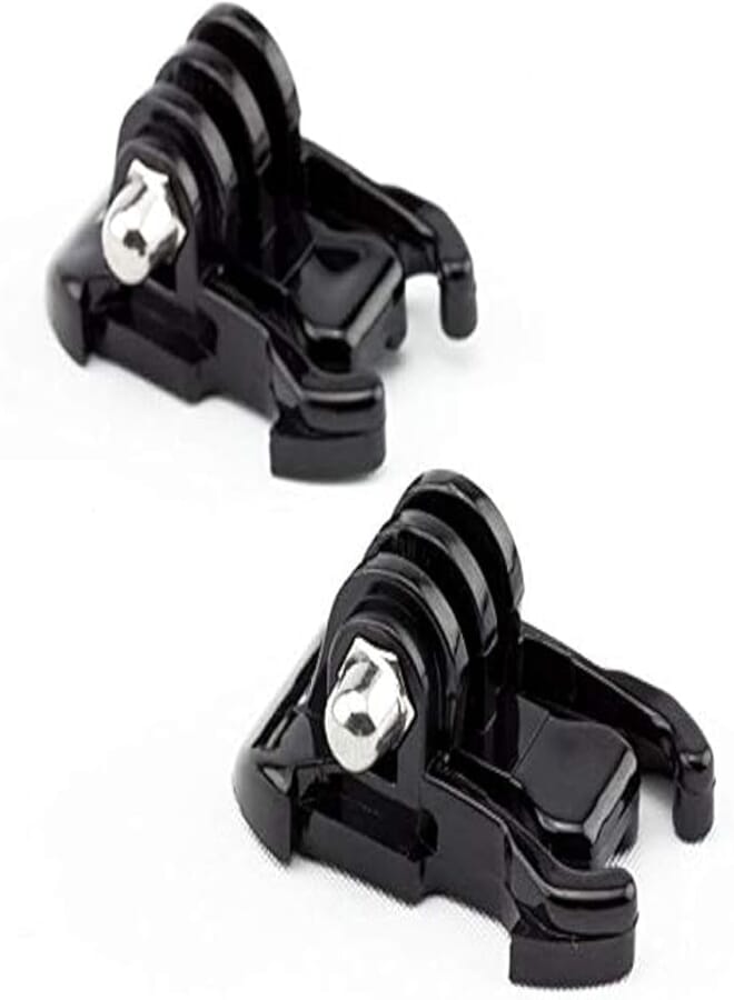 2x Black Buckle Basic Strap Mount Clips for GoPro HD Hero 3 2 1 Camera